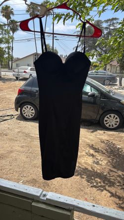 Blashe Black satin dress