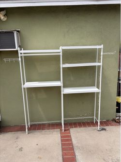 New Over Washer & Dryer Metal Shelving Unit