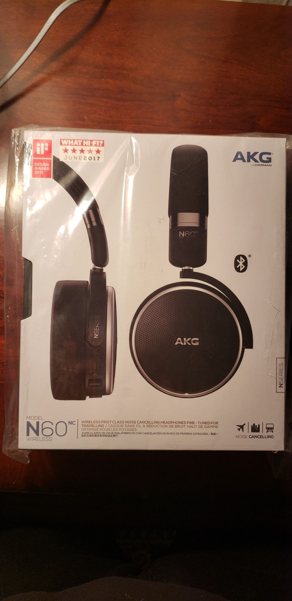 Samsung Harman AKG N60 bluetooth wireless headphones