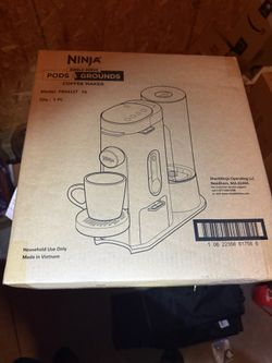 Ninja® Single-Serve Pods & Grounds Specialty Coffee Maker Black 