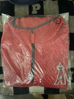 (Brand New) LA Angel’s Quilted Quarter Zip Longsleeve Sweater Still In Packaging 🏷️ MENS LARGE