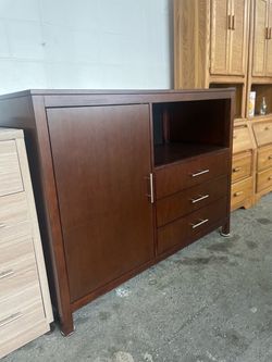 Hotel Grade Media and/or Mini Fridge Cabinet