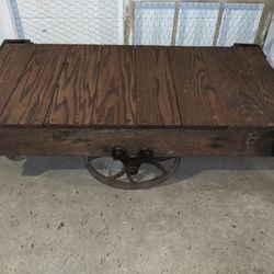 Antique Coffee Table Cart