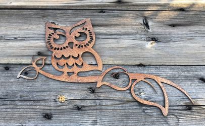 New- steel cut signs