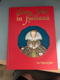 Vintage 1954 Tales Told In Holland Book