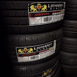 205/50R16 Lionhart Tires 