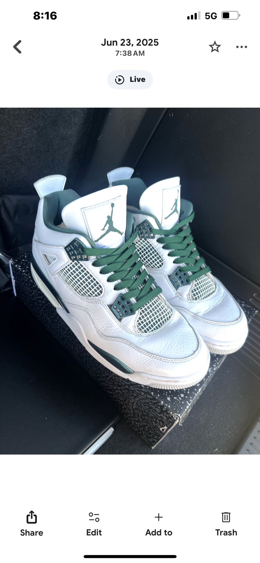 Jordan Retro 4’s