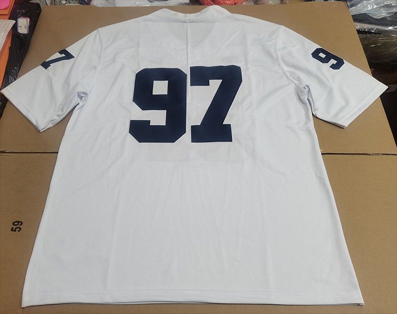 HOT Penn State Nittany Lions white jersey 97 - Main Image