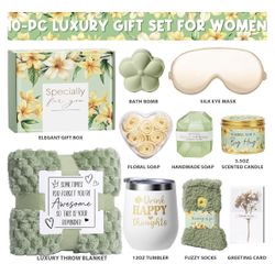 Birthday Gifts for Women Self Care Gift, Vanilla Coconut Relaxing