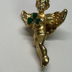 ANGEL PIN BROOCH STAMPED AVON N.R 
