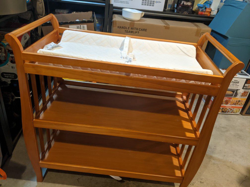 Wood Changing Table