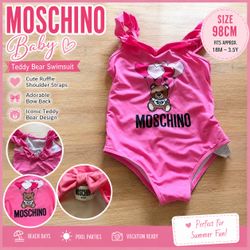 Authentic Moschino Baby Teddy Bear Swimsuit 98cm (18M-3.5yo)