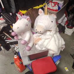 A Unicorn Soft Hoodie Blanket