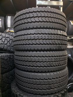LT265/70R17 Firestone Transforce tires.