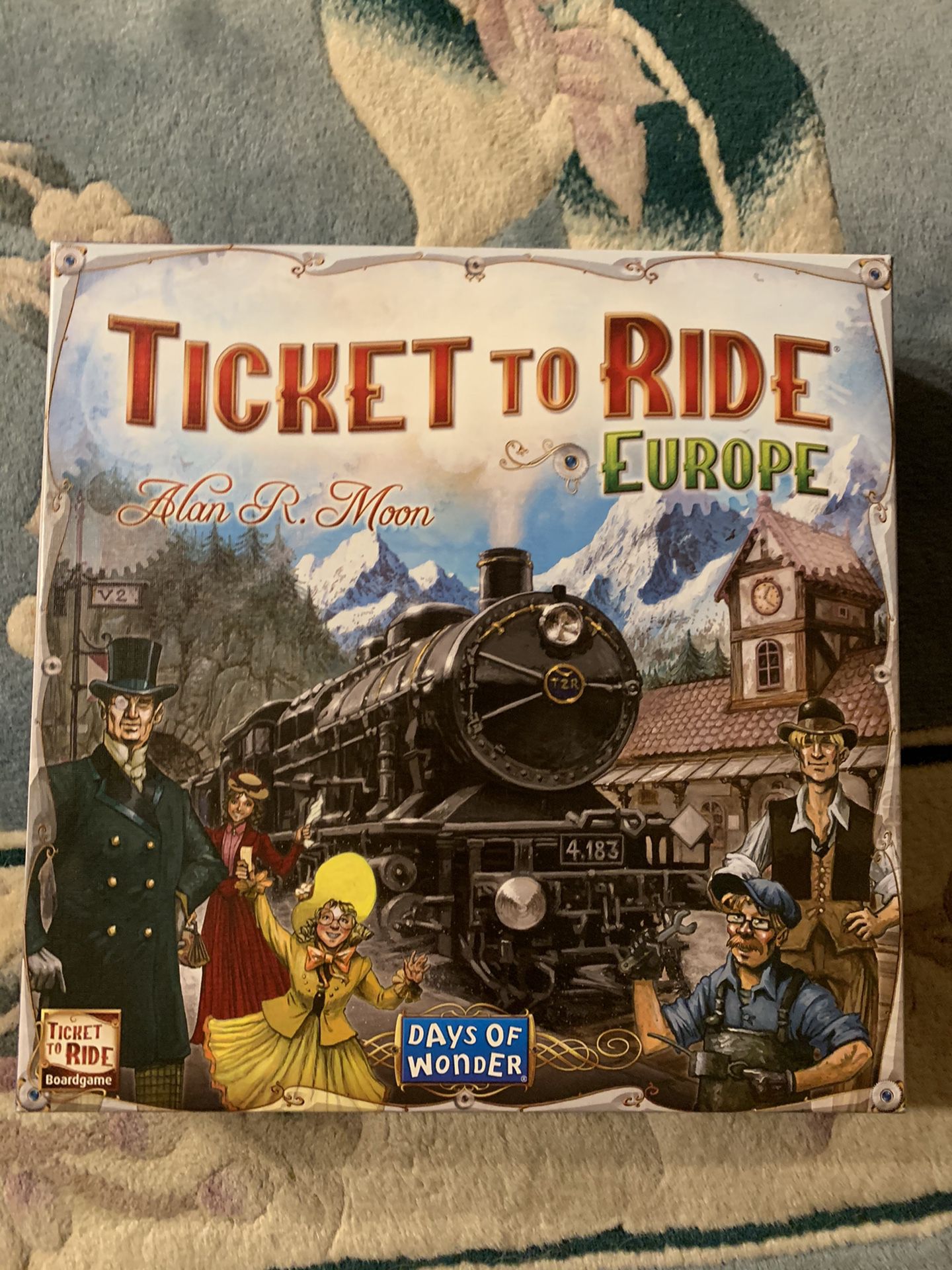 Ticket to ride Europe board game
