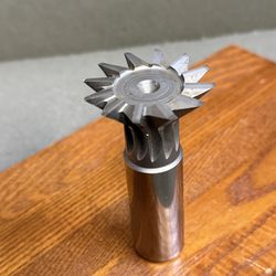 MILL CUTTER DT60-45 3-1/4” Length, 1-3/4” Max Diameter, 7/8” Shaft