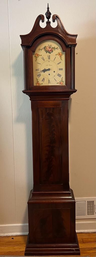 Vintage Seth Thomas 1940’s No 124 8 day Grandfather Floor Clock