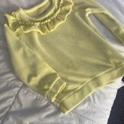 First Impressions 3t Yellow Fleece Sweater From Macys 