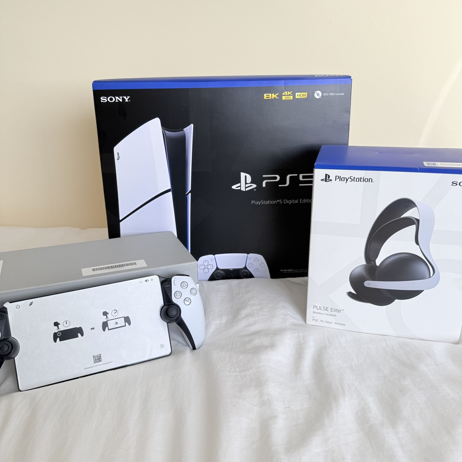 PlayStation 5 Bundle: PS5 Slim, PS Portal, and Pulse Elite Wireless Headphones
