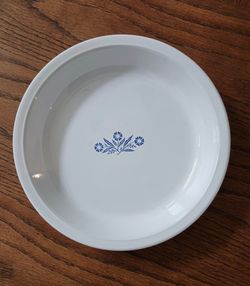 Vintage Corning Ware Blue Cornflower Pie Dish