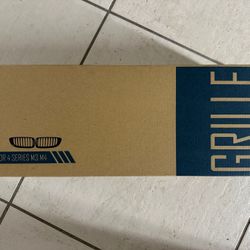 Grille For 4 Series BMW - Crome /blk