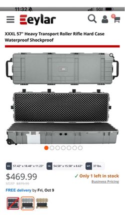 57’ XXXL Eylar Protective Case