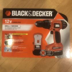 Black & Decker 12v Cordless Drill