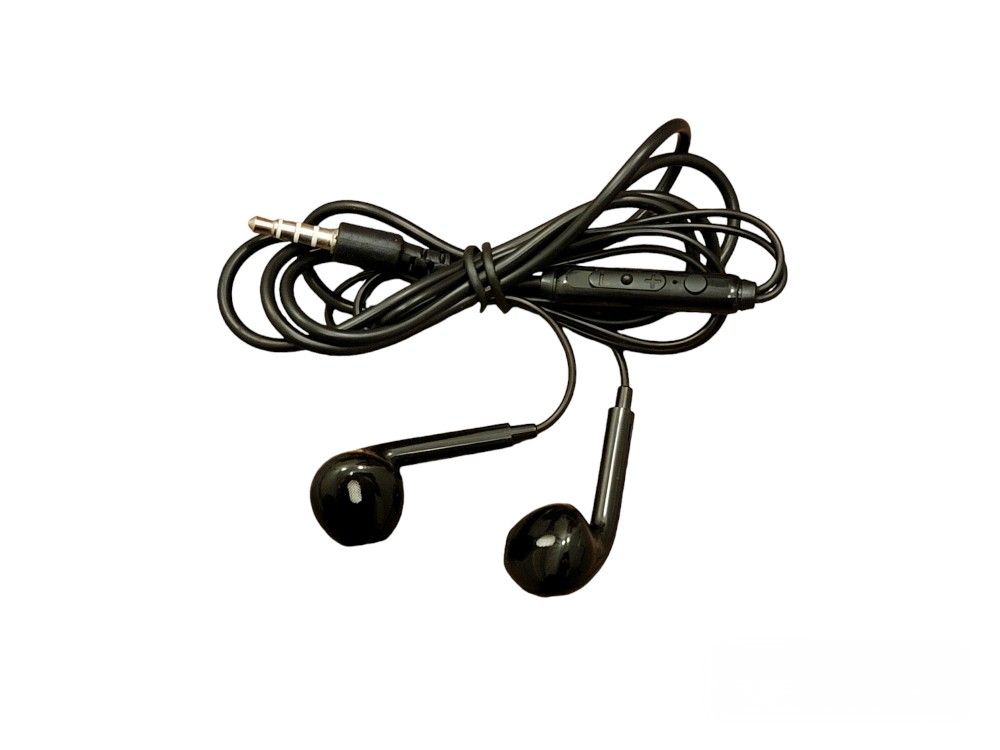 3.5mm Stereo Earbuds Style Wired Headset with In-Line Microphone and volume