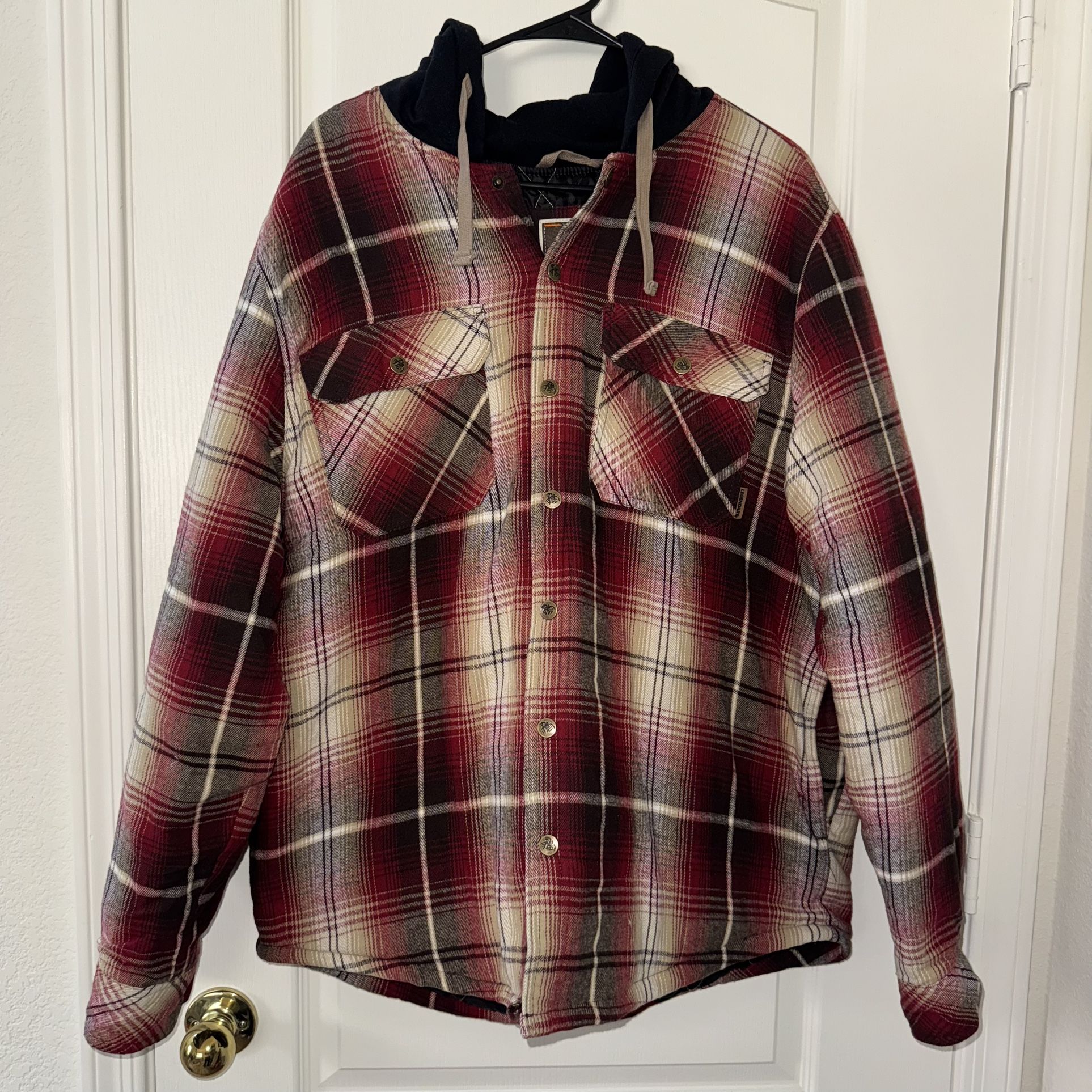 Legendary OutFitters Plaid Flannel Sweater Shirt Sweater Hoodie
