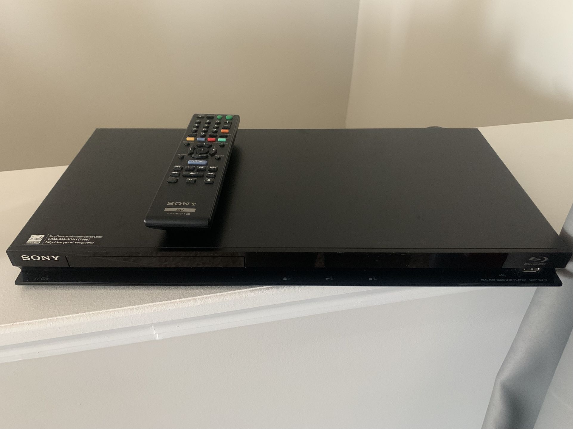 Sony Blue Ray/DVD Player