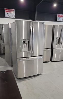 LG 3 Door Stainless Steel Refrigerator Fridge
