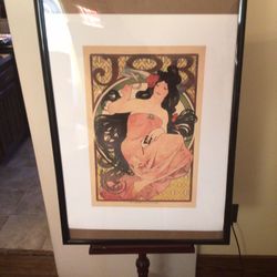 Retro 28x21.5in JOB Smoking Giclee Print