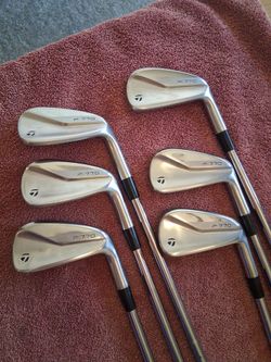 Like new taylormade  p770 forged irons 2024model