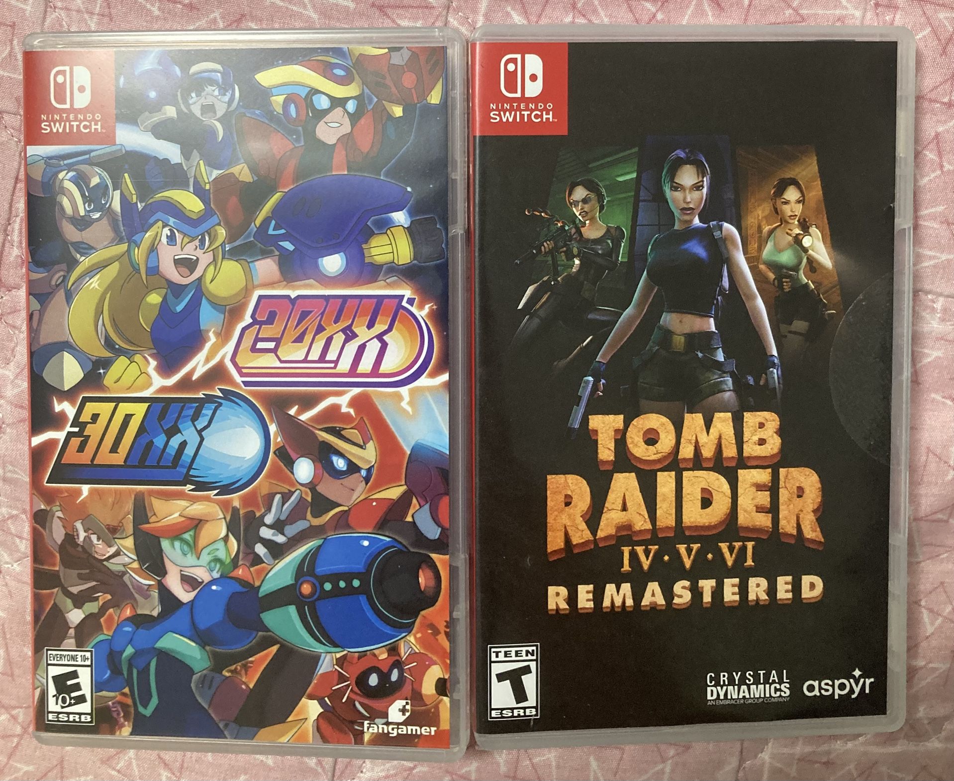 20XX 30XX Nintendo Switch Tomb Raider Remastered 4 5 6 Lara Croft Action VI Game