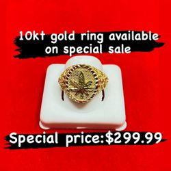 10kt Gold Ring On Special Sale