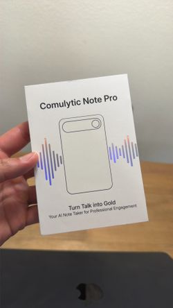 AI note taker – Comulytic Pro