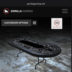 Custom Poker Table