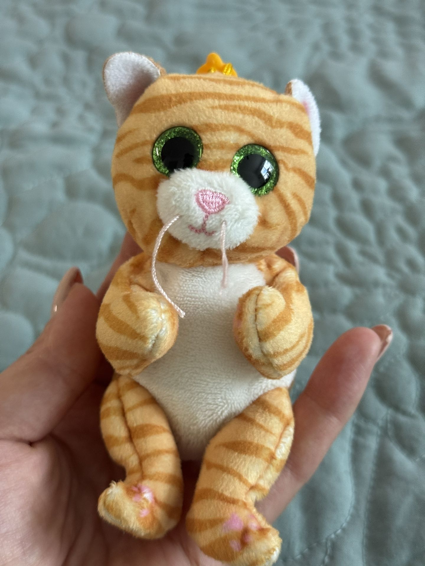 Mini Plush Cat Keychain – Cute Soft Toy Charm