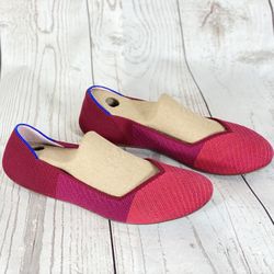Rothy’s Raspberry Color Block Ballet Flat Women’s Size 7