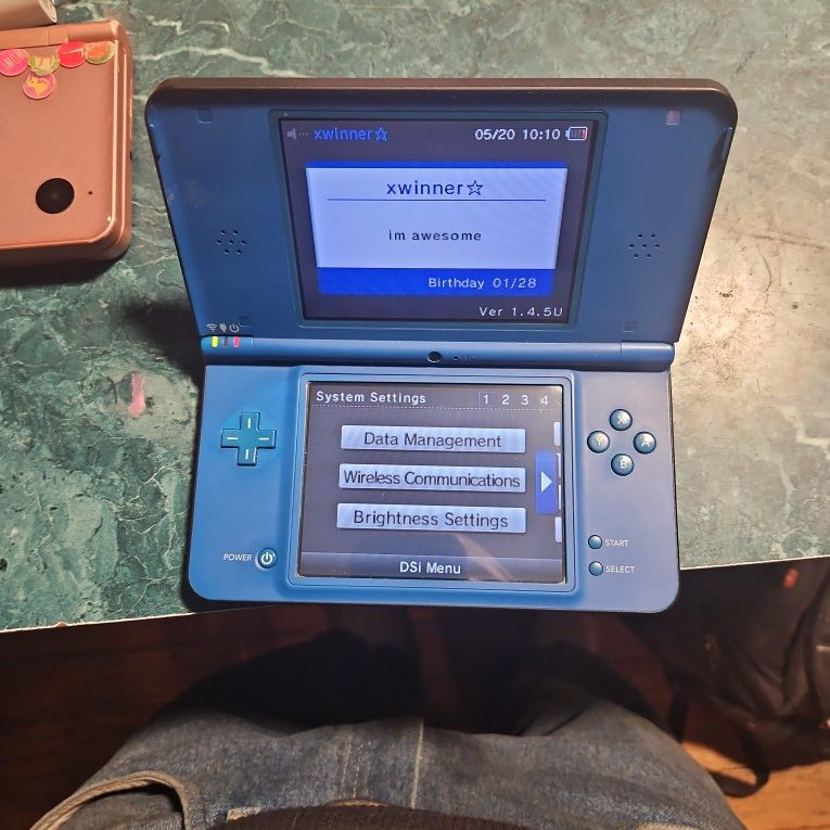 Nintendo DSi XL Midnight Blue System