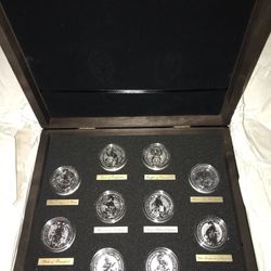 Rare Silver QUEEN'S BEASTS COMPLETE SILVER SERIES 2016-2021