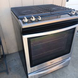 Estufa de gas marca Whirlpool 