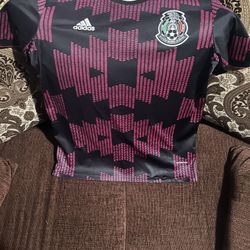 Mexico Home Jersey Pink/Purple/Black 
