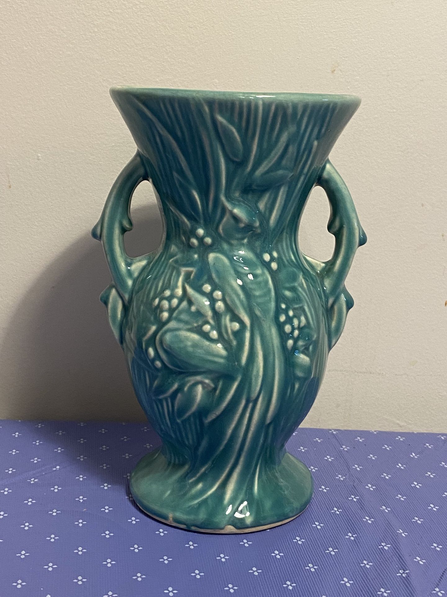 Vintage McCoy Bird Of Paradise Vase