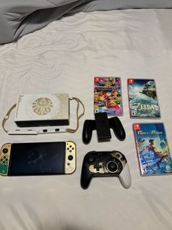 Legend of Zelda Tears of The Kingdom Nintendo Switch OLED