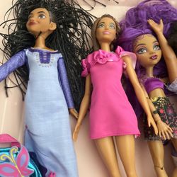 Barbies Wish Encanto Captain America Spider Woman 