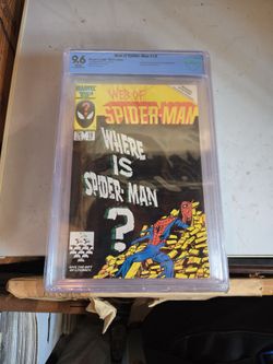 Web of Spider-Man #18 CBCS 9.6 Graded Comic