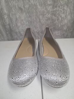 Target Rhinestone Sparkle Ballet Flats Size 4Y