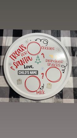 Customize Santa tray