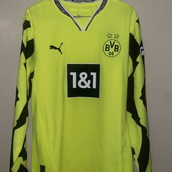 Puma 24/25 Borussia Dortmund Authentic Anniversary Longsleeve Jersey Men Size Large